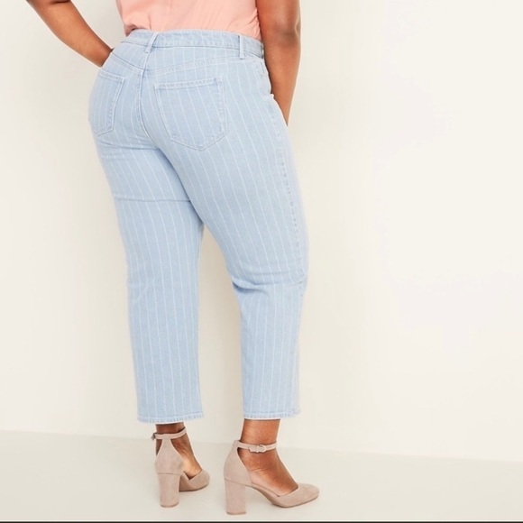 Old Navy high waist slim wide leg jeans sizeโ 14 - Picture 1 of 8